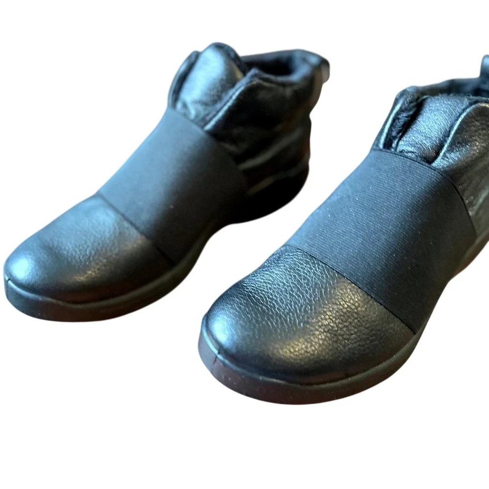 Romika Topdry Tex Waterproof Leather Ankle Boots Black Winter Shoes EU 36/US 5.5